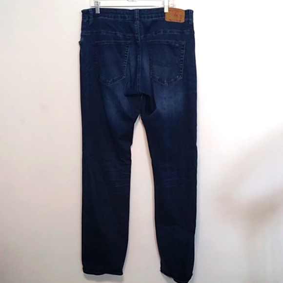 Buffalo David Bitton - Dark Washj Men's Straight Six Jeans - Picture 4 of 8